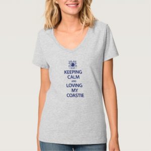 Image: I'm Calm Coastie T-shirt