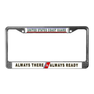 Image: Coast Guard License Plate Frame