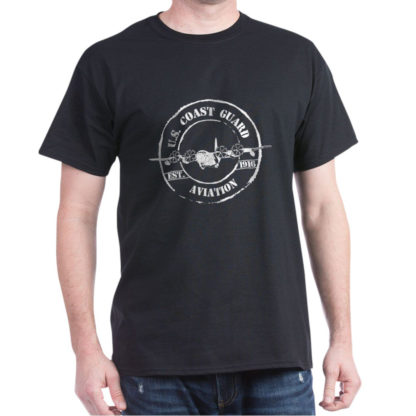 Image: USCG Aviation C-130 dark T-shirt