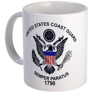 Image: USCG Flag Emblem Mug